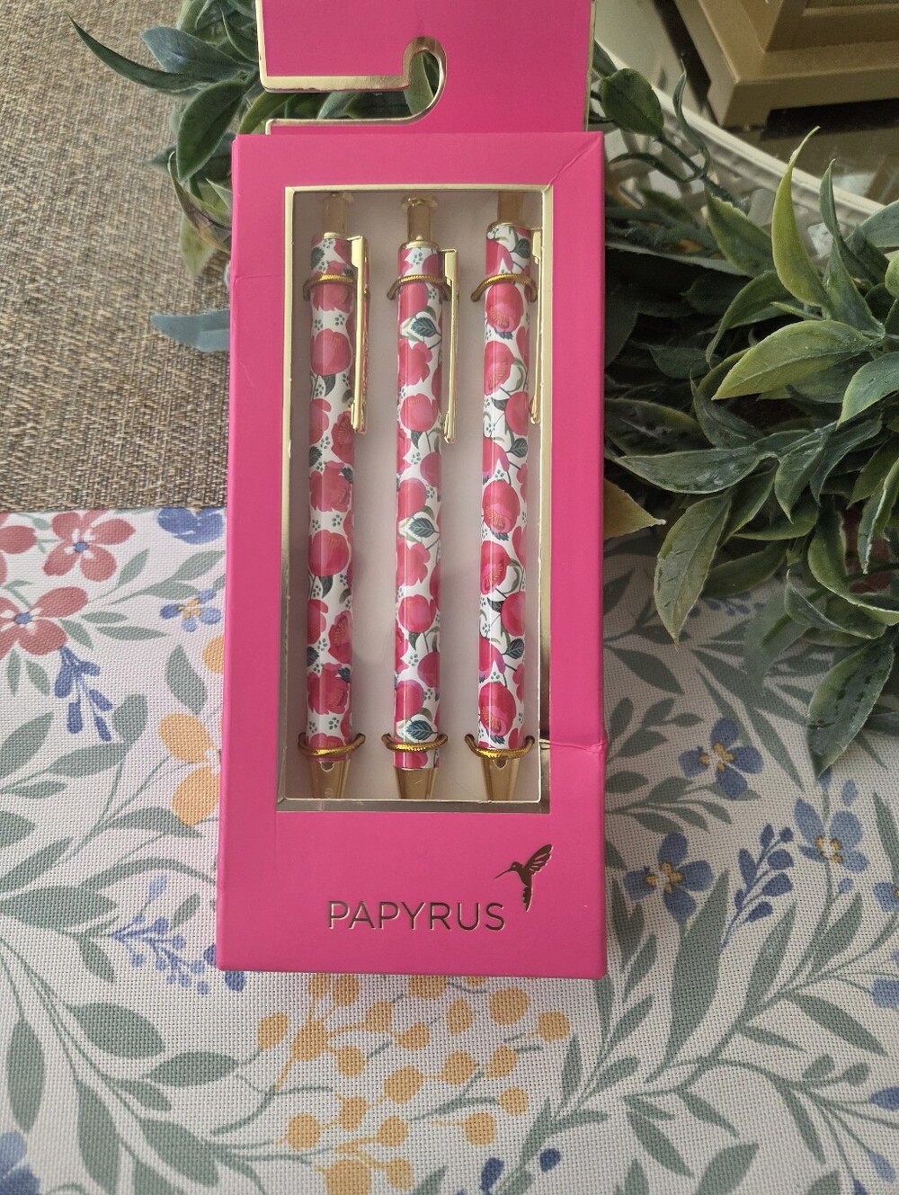 Papyrus Set Of Three Black Pens